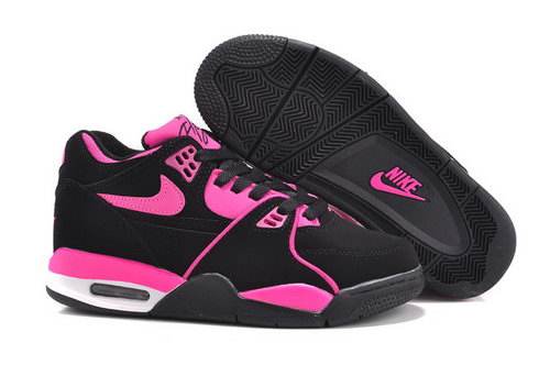 Womens Nike Air Flight 89 Black Pink China